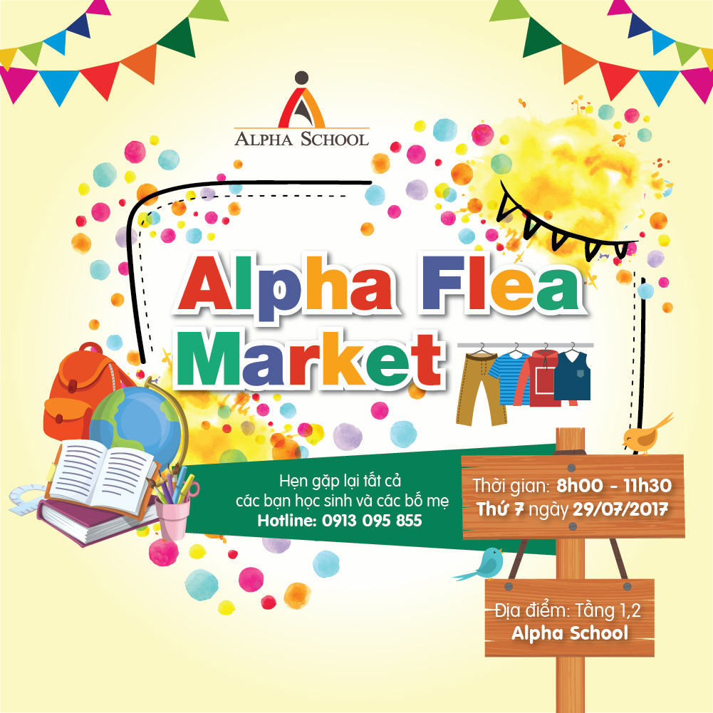 Ngày hội mua sắm Alpha FleaMarket