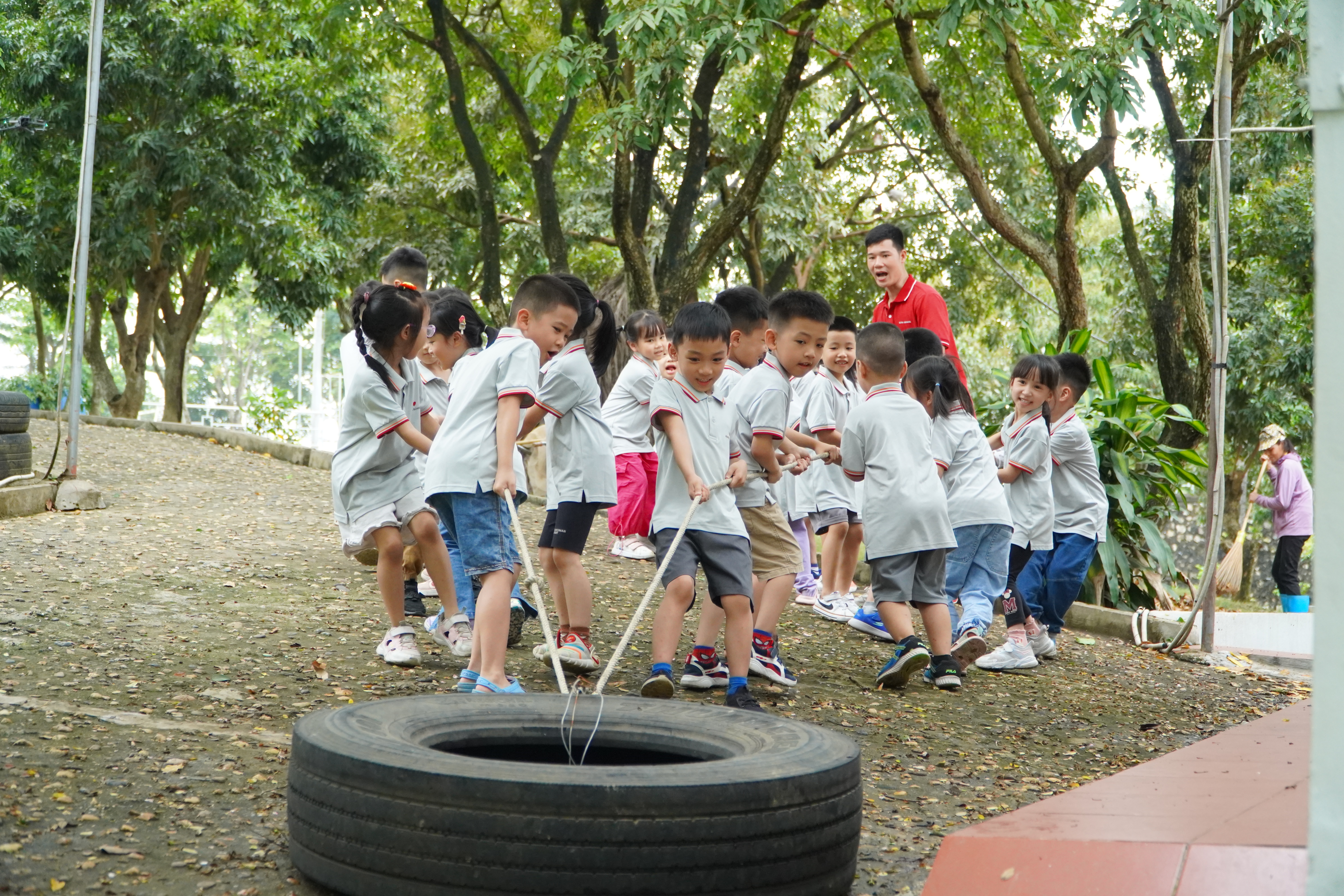 Chương trình Thể thao ý chí Hệ thống Giáo dục Alpha 3 DSC02331