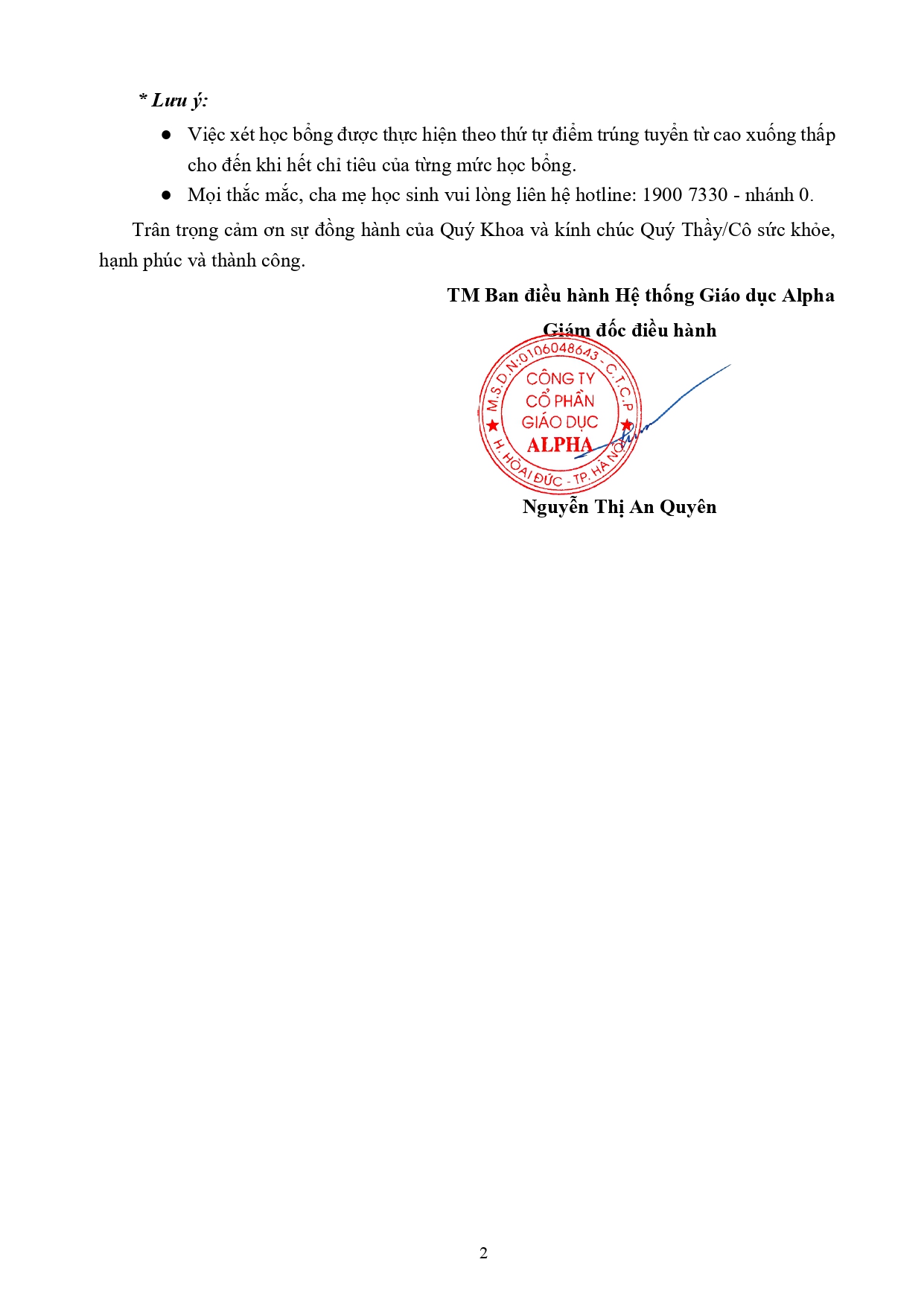 ASC TB chinh sach hoc bong Trai he Tu duy Alphalogy 2026 page 0002
