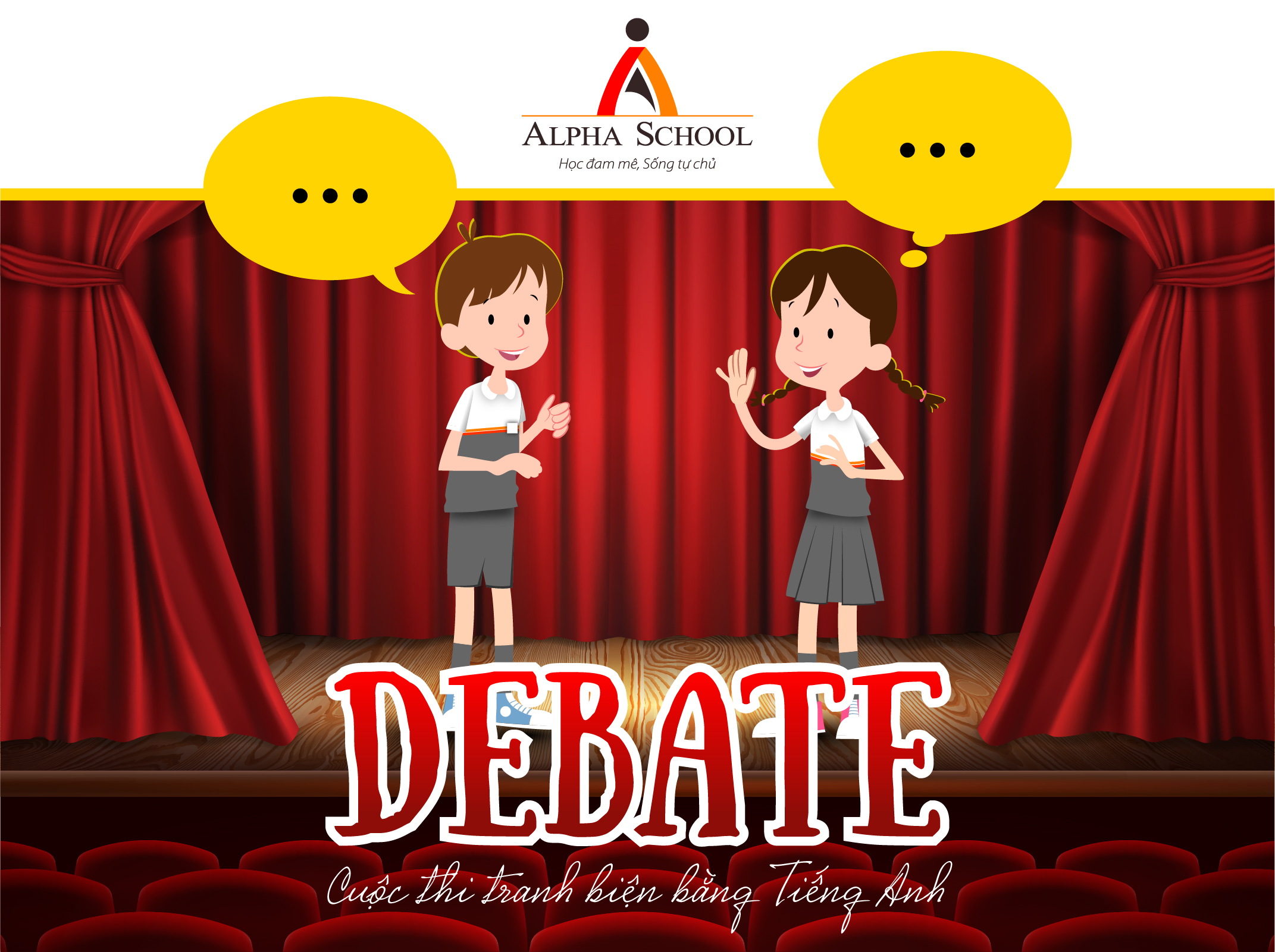 PHÁT ĐỘNG CUỘC THI ALPHA DEBATE