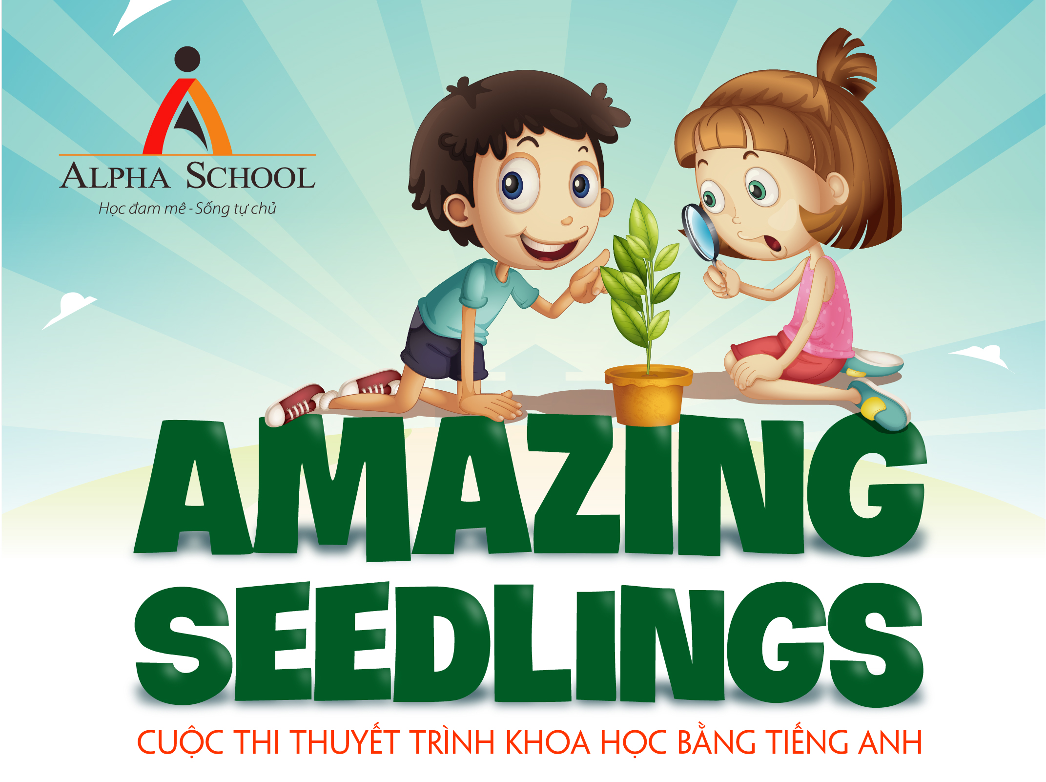 PHÁT ĐỘNG CUỘC THI THUYẾT TRÌNH TIẾNG ANH AMAZING SEEDLINGS