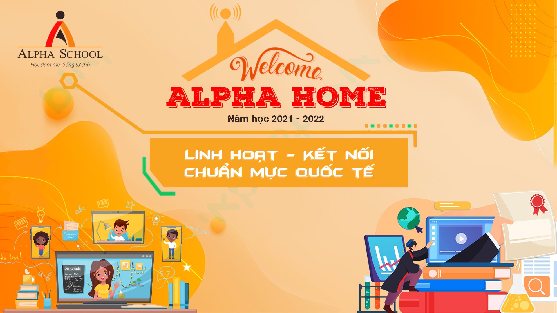 CHƯƠNG TRÌNH WELCOME ALPHA HOME NĂM HỌC 2021 - 2022