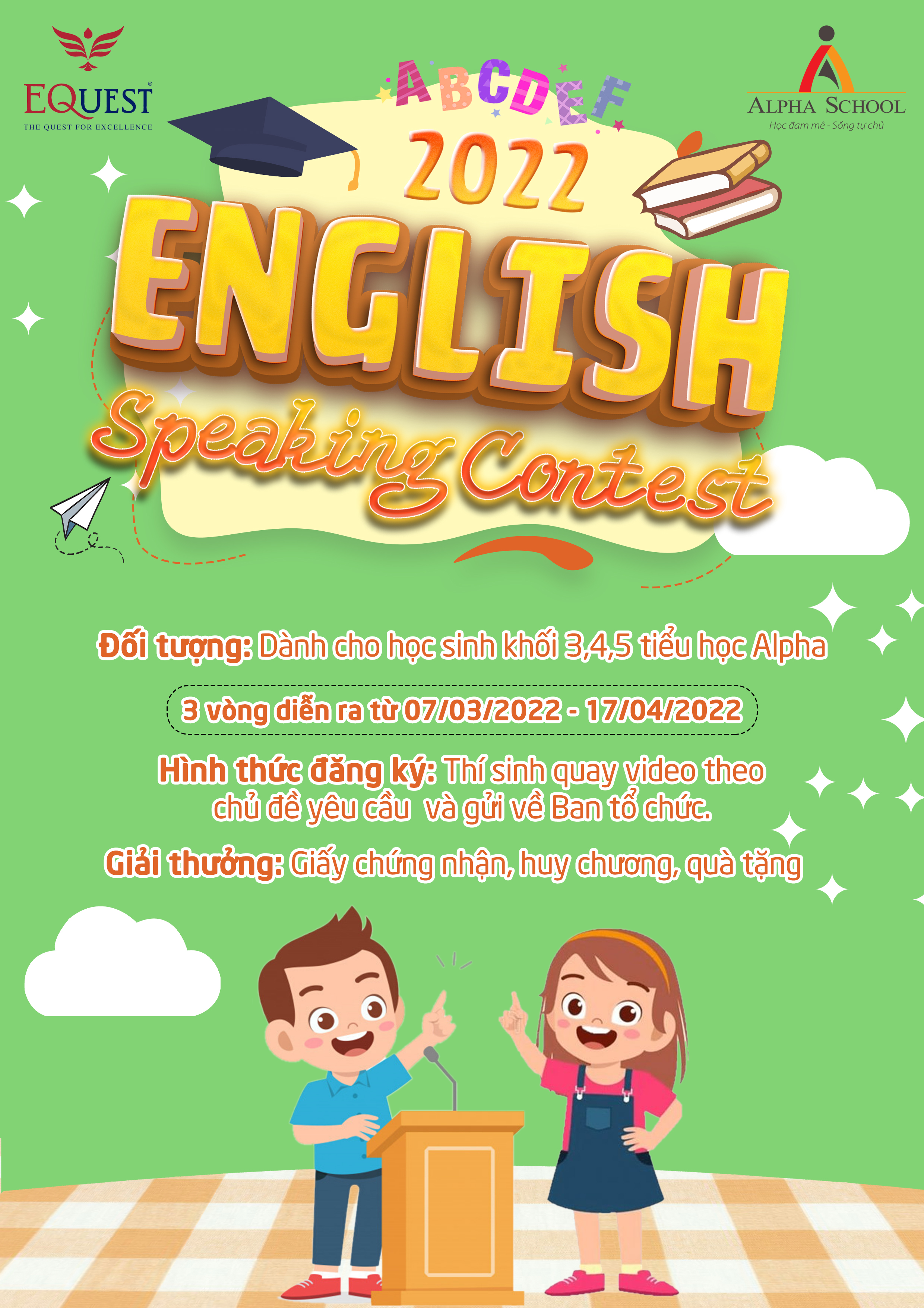 PHÁT ĐỘNG CUỘC THI ENGLISH SPEAKING CONTEST 2022