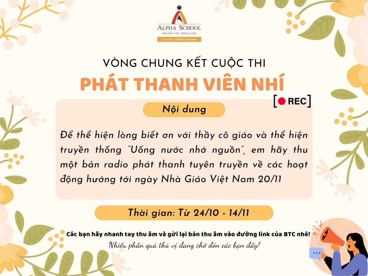  CHÚC MỪNG CÁC PHÁT THANH VIÊN TÀI BA BƯỚC VÀO VÒNG CHUNG KẾT CUỘC THI “PHÁT THANH VIÊN NHÍ 2022”