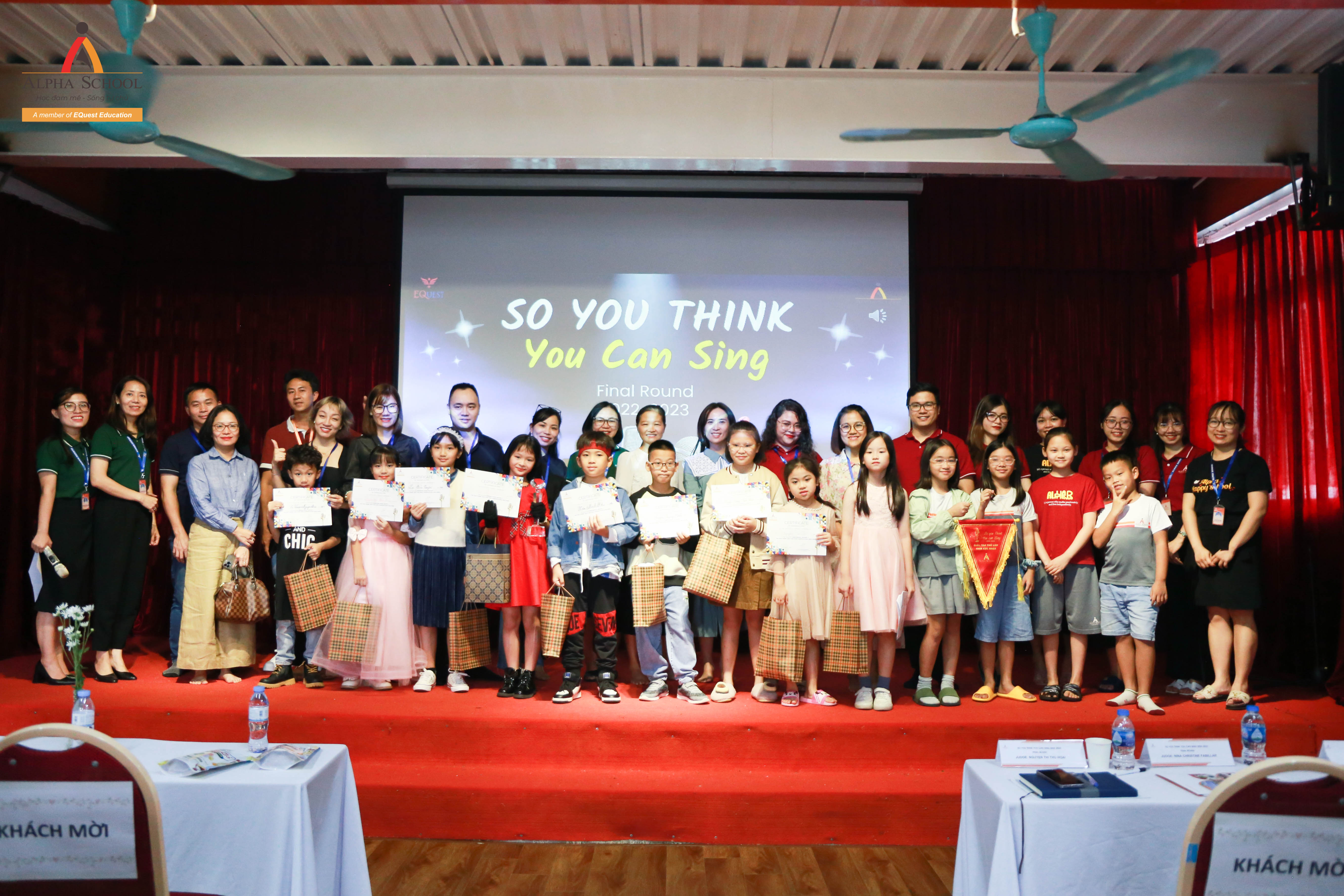 KẾT QUẢ CUỘC THI SO YOU THINK YOU CAN SING 2022