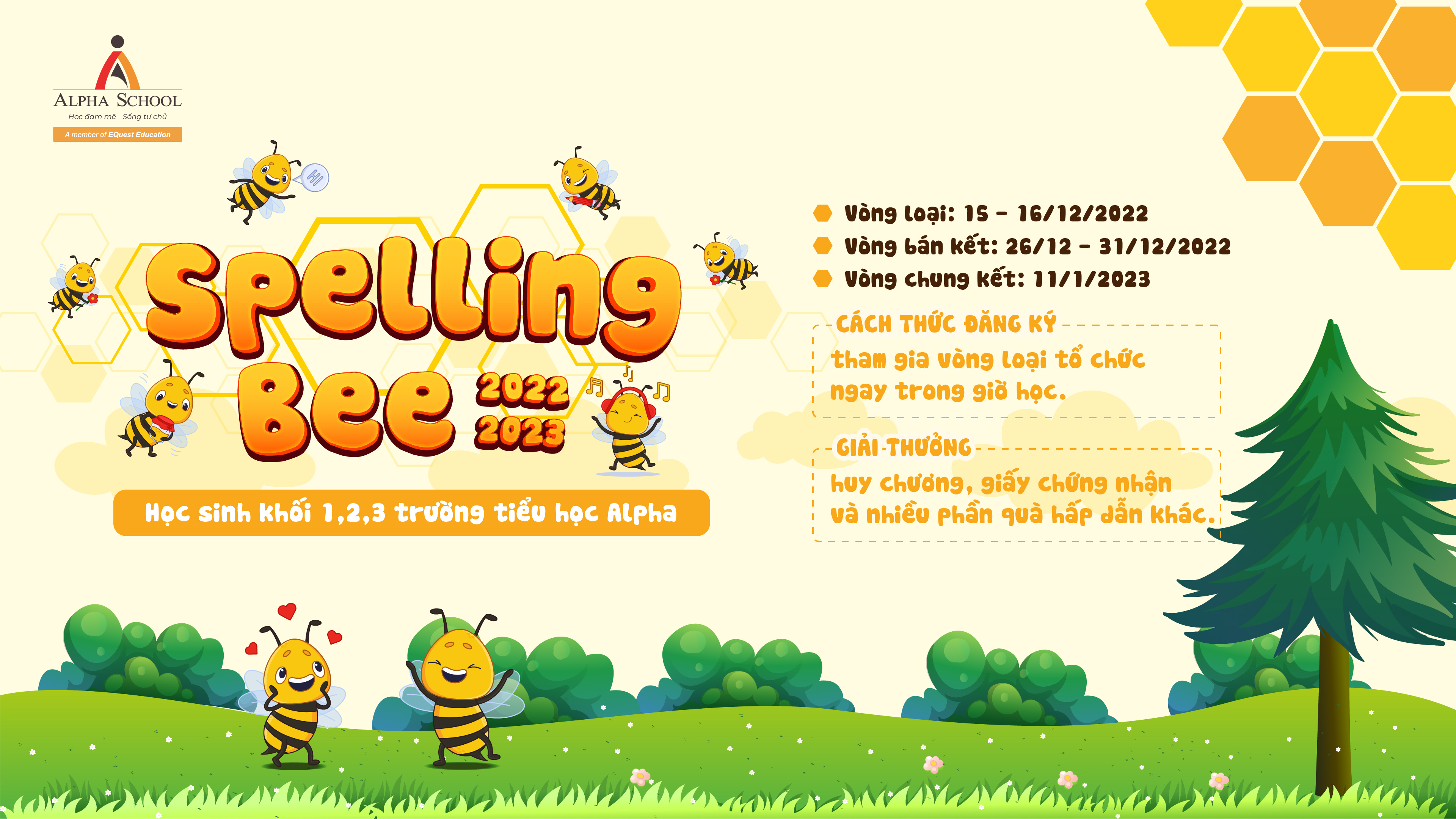 CUỘC THI ĐÁNH VẦN TIẾNG ANH - SPELLING BEE ĐÃ QUAY TRỞ LẠI