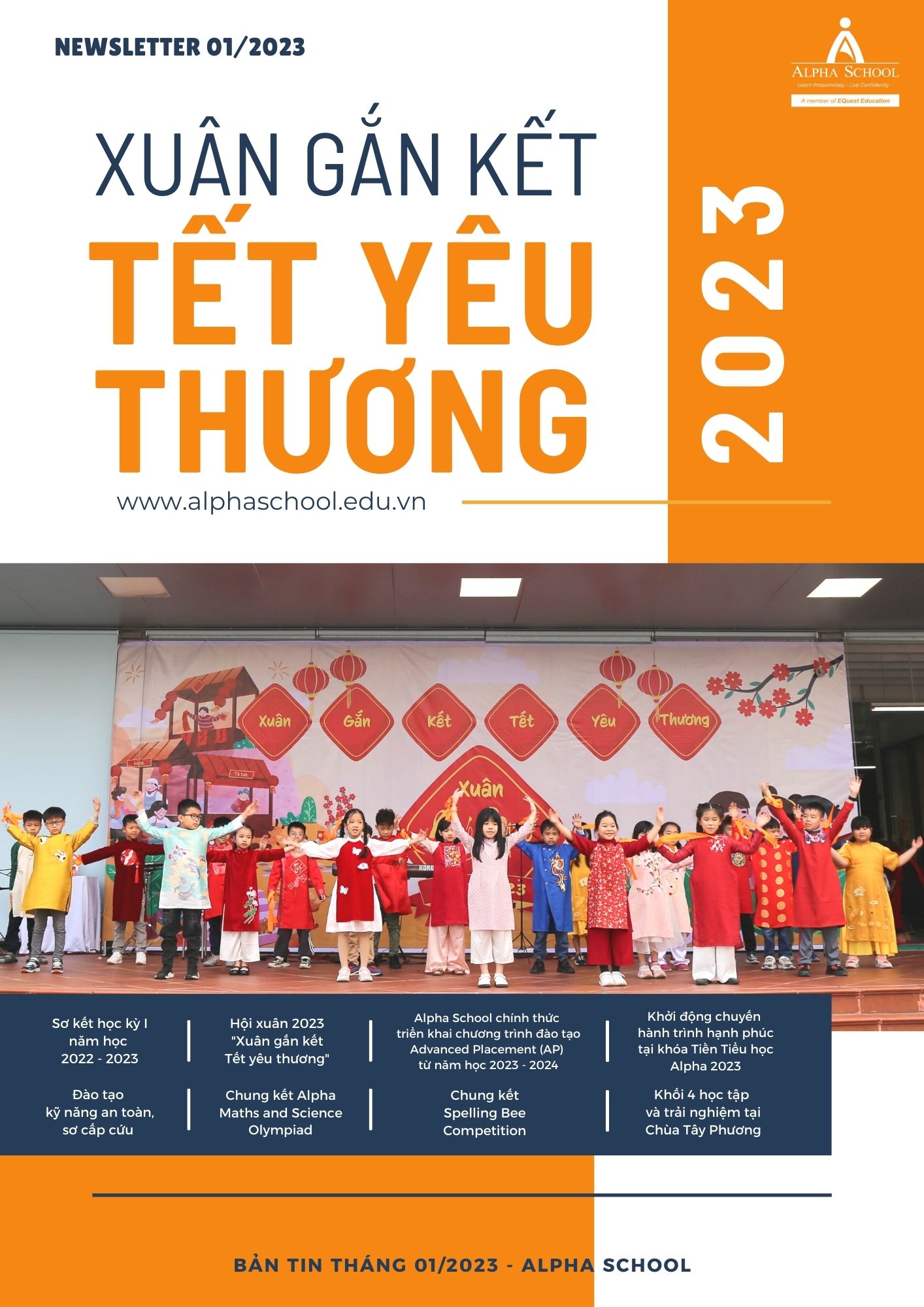 ALPHA NEWSLETTER JANUARY 2023 – BẢN TIN THÁNG 01/2023