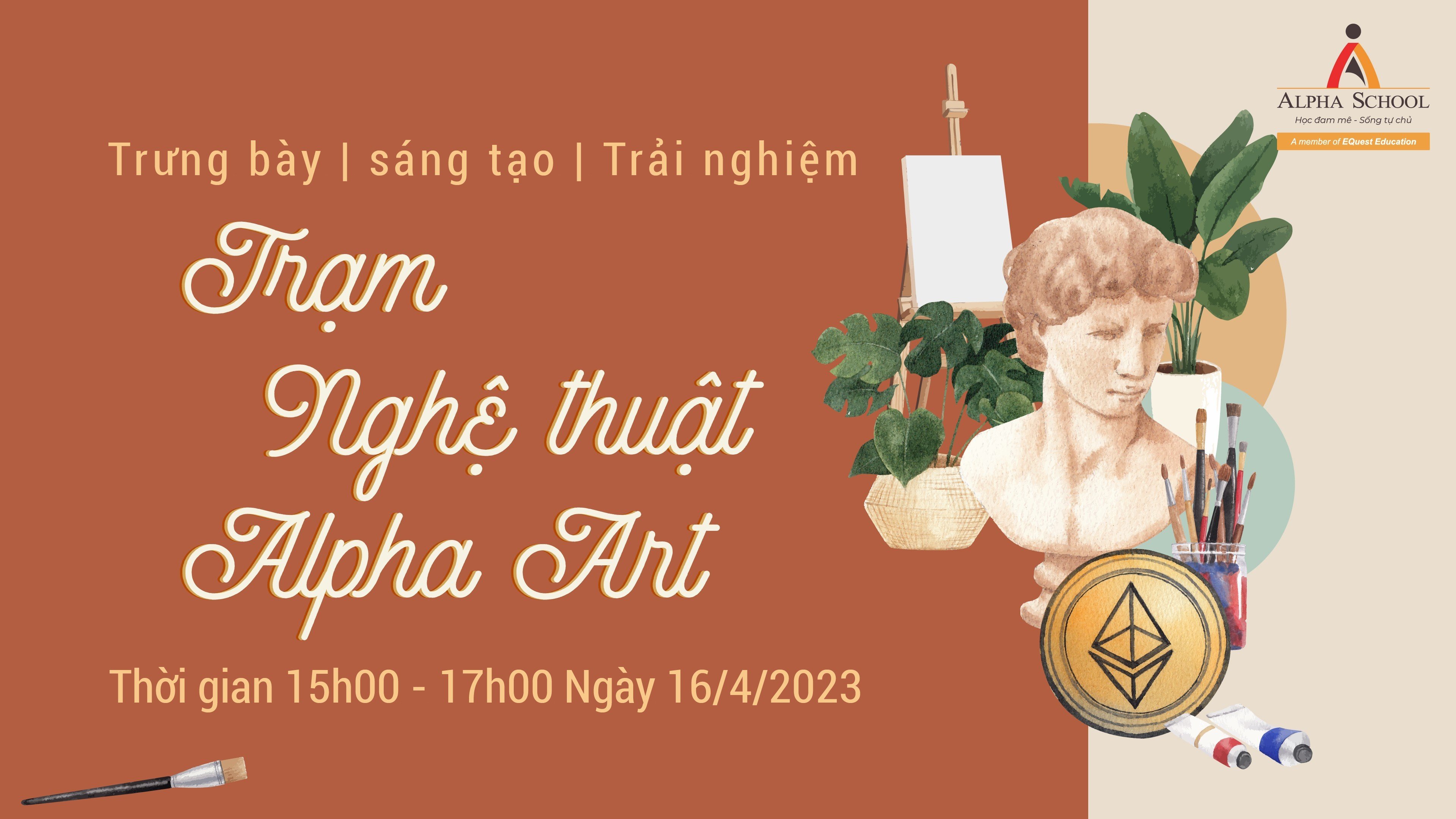 [ALPHA FAMILY DAY] TRẠM NGHỆ THUẬT ALPHA ART