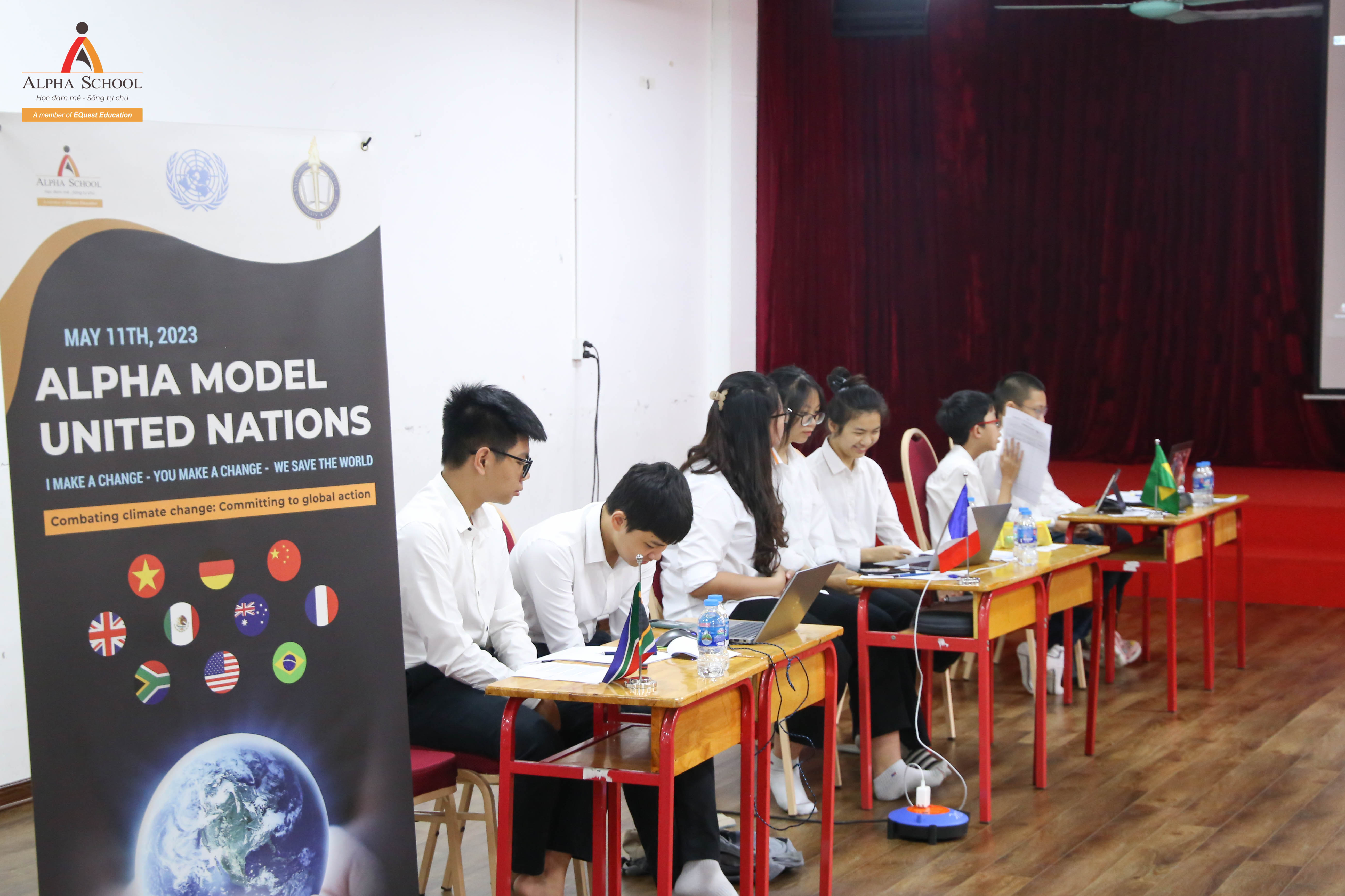 ALPHA MODEL UNITED NATIONS 2023 - HỘI NGHỊ MÔ PHỎNG LIÊN HỢP QUỐC