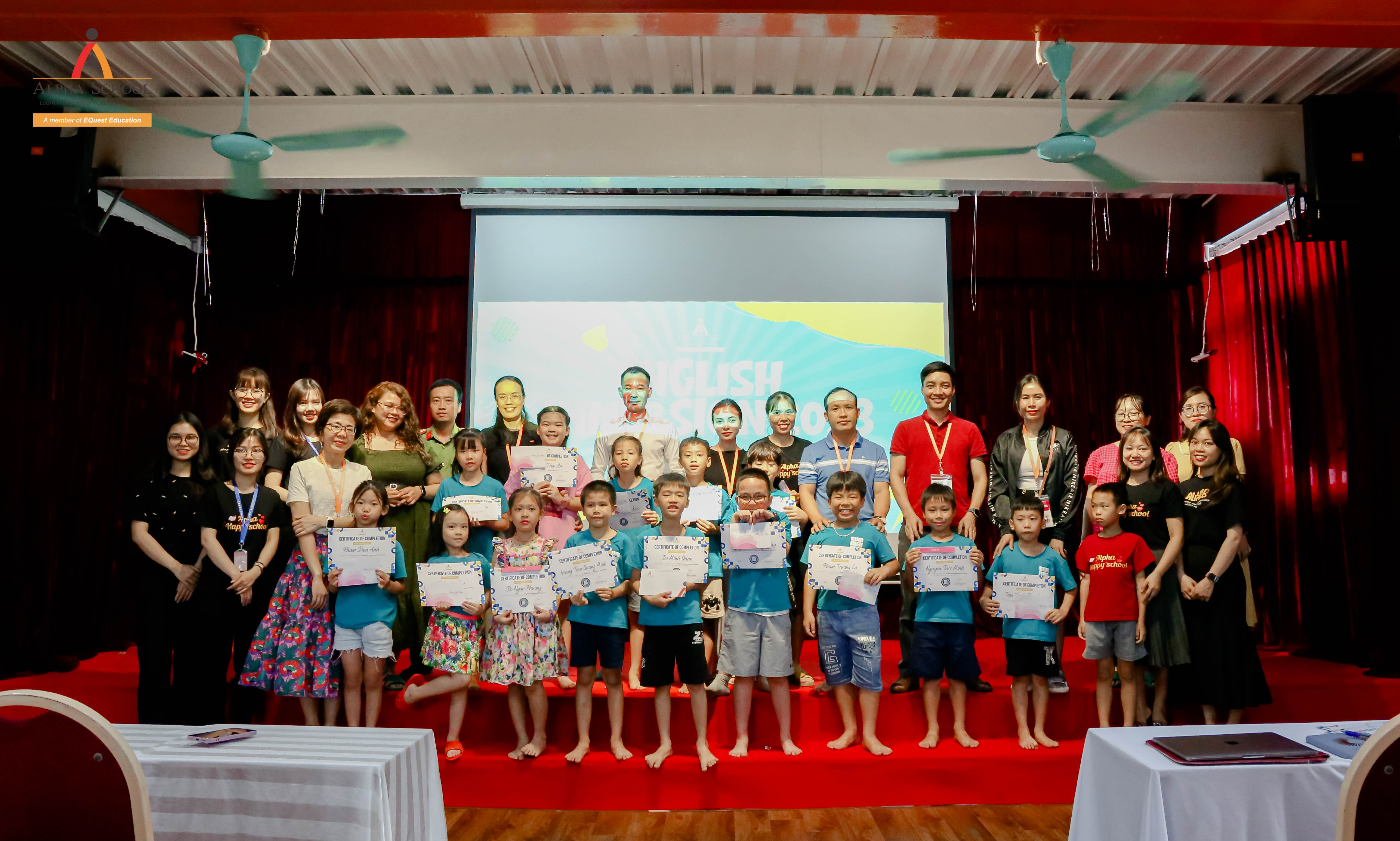 LỄ TỔNG KẾT KHÓA HÈ - ENGLISH IMMERSION 2023