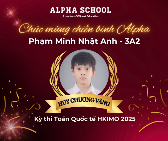 PHẠM MINH NHẬT ANH – NGỌN LỬA ĐAM MÊ TỎA SÁNG VỚI HUY CHƯƠNG VÀNG HKIMO 2025 9 news 0.082845001757059992