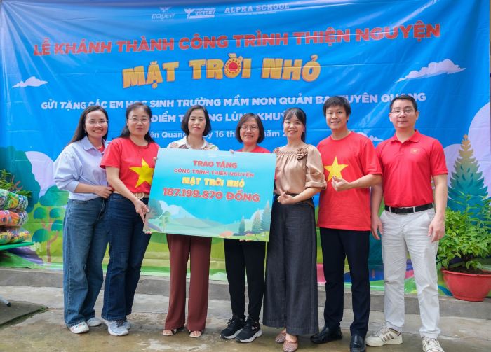 LỄ KHÁNH THÀNH CÔNG TRÌNH THIỆN NGUYỆN – ĐIỂM TRƯỜNG LÙNG KHUÝ, TRƯỜNG MẦM NON QUẢN BẠ, XÃ QUẢN BẠ, TỈNH TUYÊN QUANG 4 news 0.122322001755504082